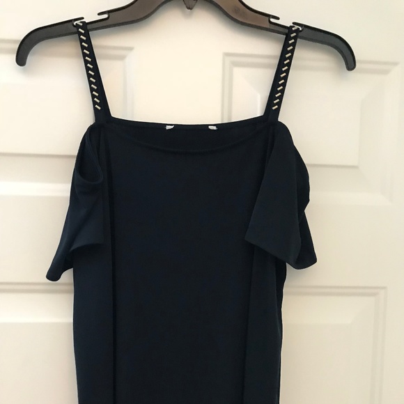 Michael Kors Studded Strap Cold-Shoulder Top - Picture 2 of 3